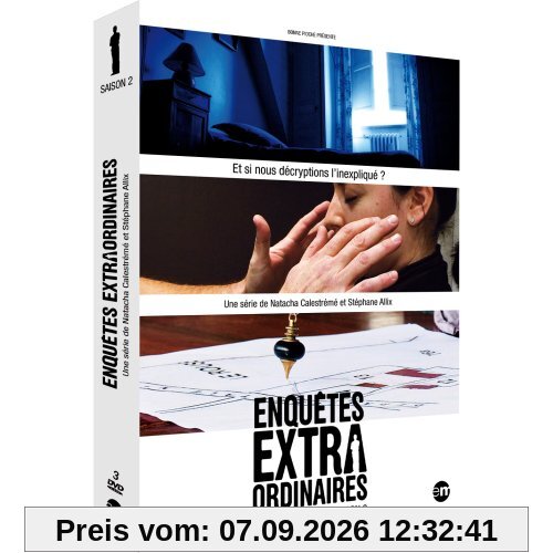Coffret enquêtes extraordinaires, saison 2 [FR Import]
