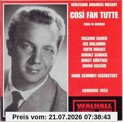 Schock Così Fan Tutte (Dt) Danco, Malaniuk, Ora