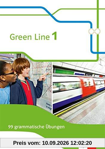 Green Line 1. Ausgabe Bayern: 99 grammatische Übungen mit Lösungen 5. Klasse (Green Line. Ausgabe für Bayern ab 2017)