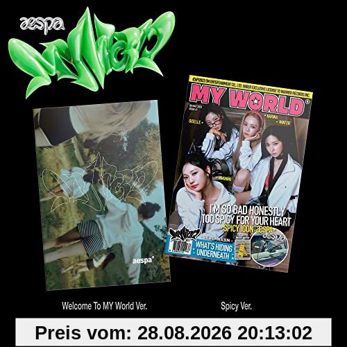 Aespa My World-the 3rd Mini Album (Zine Version)