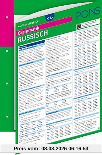 Olga Marten Pons Grammatik Auf Einen Blick Russisch