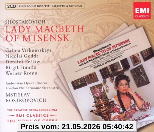 Mstislav Rostropowitsch Lady Macbeth Von Mzensk