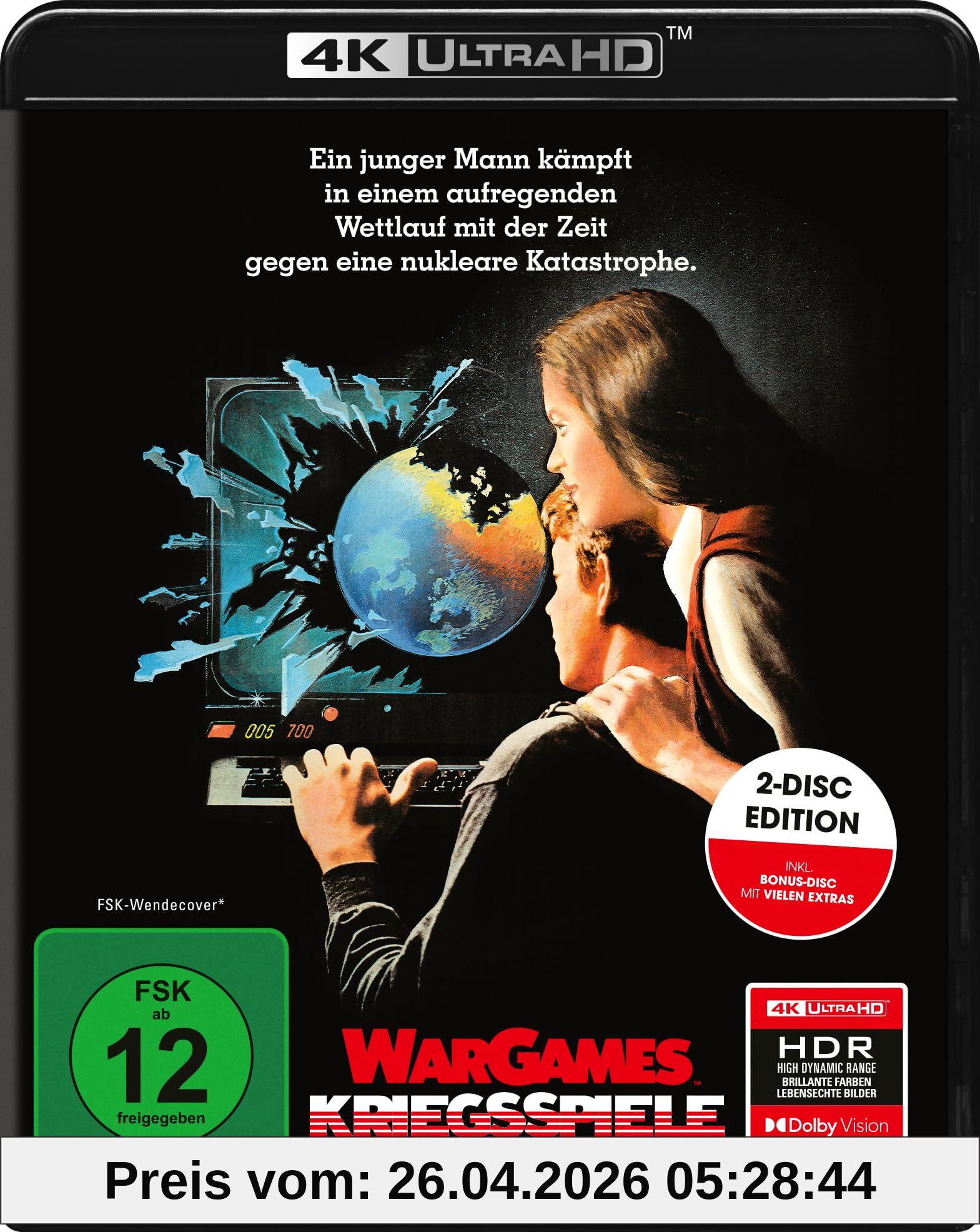 WarGames - Kriegsspiele (UHD-Blu-ray + Bonus-Blu-ray)