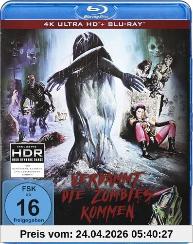 Verdammt, die Zombies kommen (4K-UHD+Blu-ray)