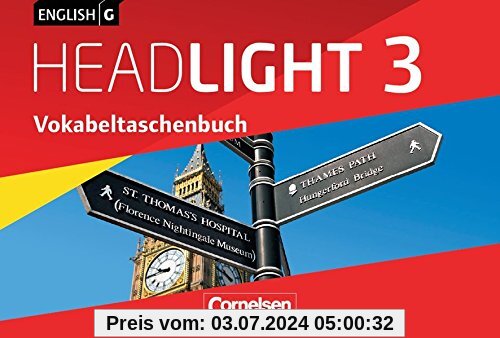English G Headlight - Allgemeine Ausgabe: Band 3: 7. Schuljahr - Vokabeltaschenbuch