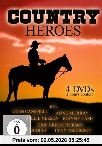 Various Artists - Country Heroes (4 DVDs)