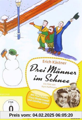 Drei Männer im Schnee