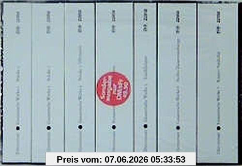 Gesammelte Werke in sieben Bänden. 7 Bände