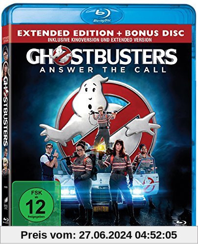Ghostbusters [Blu-ray] [Extended Edition + Bonus Disc]