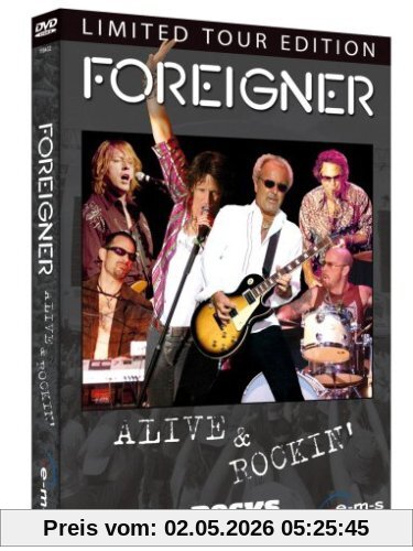 Foreigner - Alive & Rockin' (Limited Tour Edition, 2 DVDs + Audio-CD) [Limited Edition]