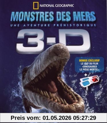 Sea monsters 3D : a prehistoric adventure [Blu-ray] [FR Import]