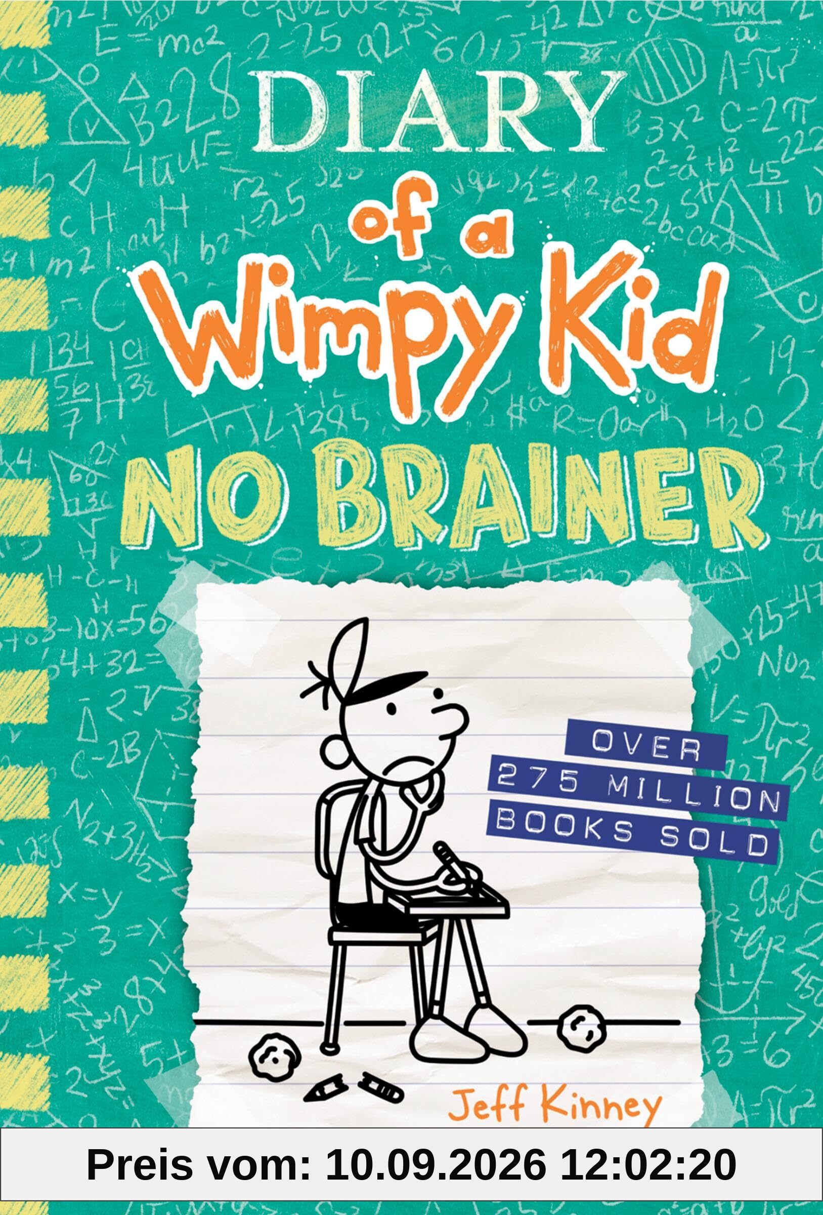 No Brainer (Diary of a Wimpy Kid Book 18) (Export edition) (Diary of a Wimpy Kid, 18)
