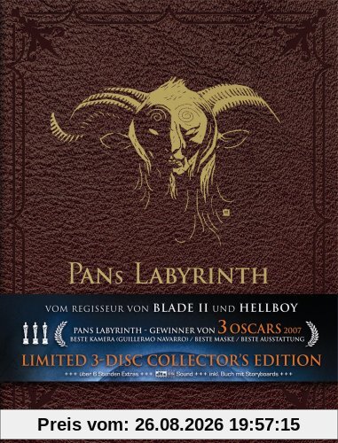 Pans Labyrinth (Limited Edition, 3 DVD Digipack)