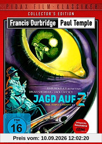 Francis Durbridge: Paul Temple - Jagd auf Z (Paul Temple's Triumph) - Collector's Edition / Hochspannende Durbridge-Verfilmung mit umfangreichem ... Kurzgeschichte (Pidax Film-Klassiker)