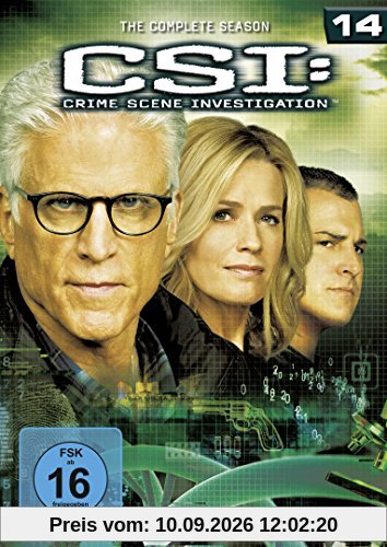 CSI: Crime Scene Investigation - Season 14 [6 DVDs]