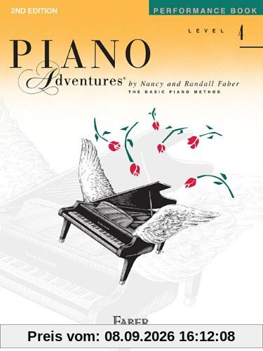 Piano Adventures Performance Book: Level 4 -2nd Edition-: Noten, Lehrbuch für Klavier