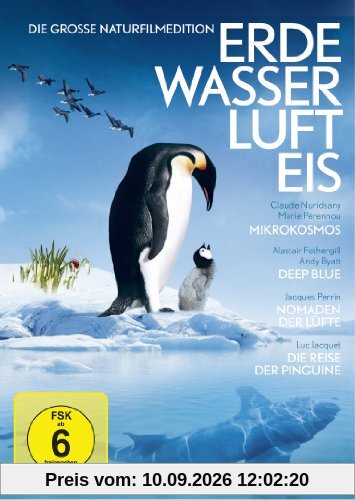 Erde, Wasser, Luft, Eis - Die große Naturfilm Edition [4 DVDs]