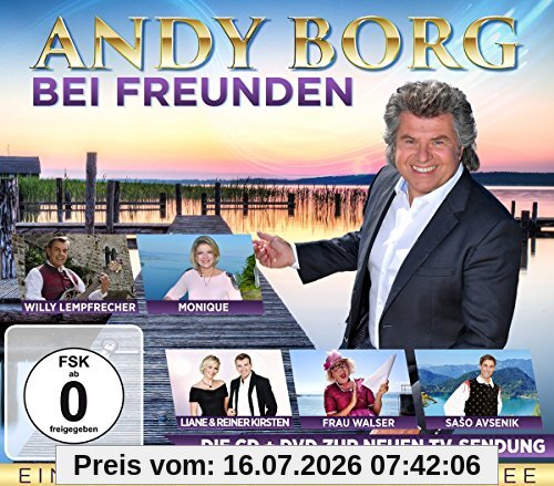 Andy Borg Bei Freunden (mit Willy Lempfrecher Ein Sommerflirt Am Bodensee (Die Cd & Dvd Zur Neuen Tv-Sendung)