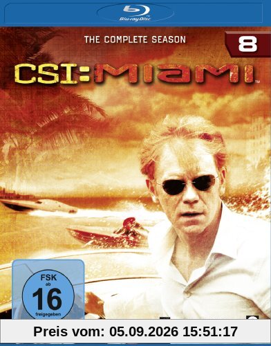 CSI: Miami - Season 8 [Blu-ray]