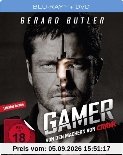 Gamer - Extended Version/Steelbook (+ DVD) [Blu-ray]
