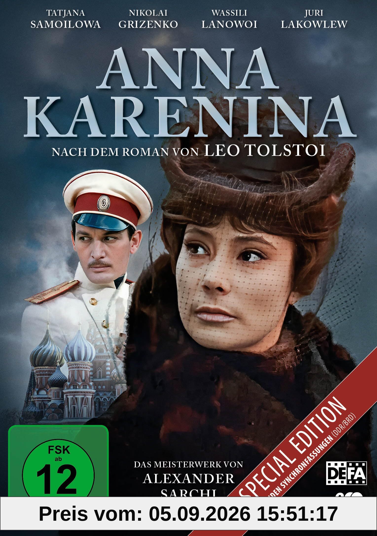 Anna Karenina (1967) (inkl. Langfassung) (DEFA Filmjuwelen) (+ Bonus-DVD)