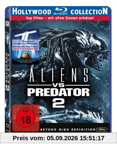 Aliens vs. Predator 2 (Kinofassung) [Blu-ray]