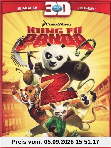 Kung Fu Panda 2 (3D+2D) [Blu-ray] [IT Import]