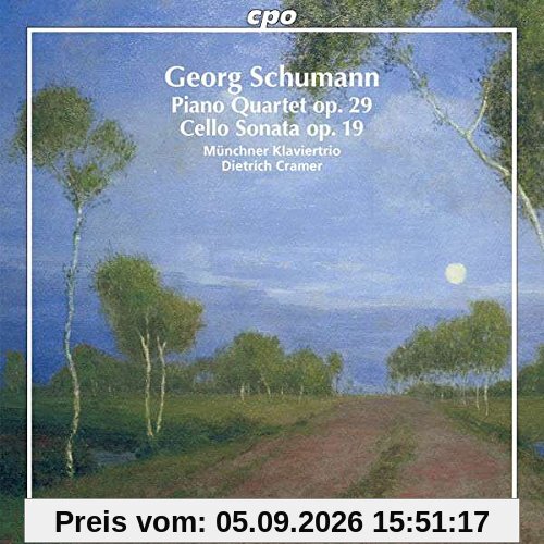 Klavierquartett Op.29; Cellosonate Op.19