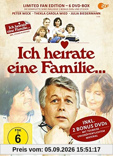 Ich heirate eine Familie | Komplette Serie | 6DVDs | inkl. 2 Bonus DVDs mit teilweise unveröffentlichtem Material