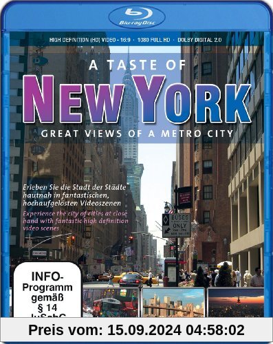 A Taste of New York - Great Views of a Metro City [Blu-ray]