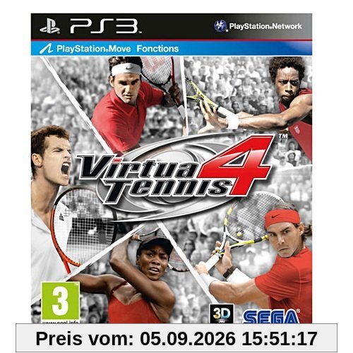 Virtua Tennis 4 [import FR] (Move compatible)