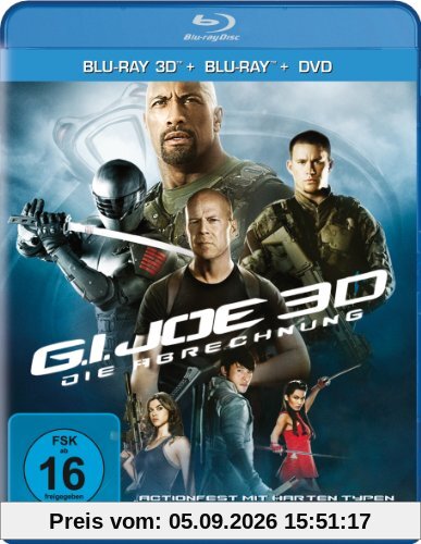 G.I. Joe: Die Abrechnung (+ Blu-ray + DVD) [Blu-ray 3D]