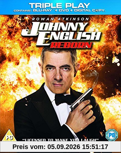 Johnny English Reborn [BLU-RAY] (PG)