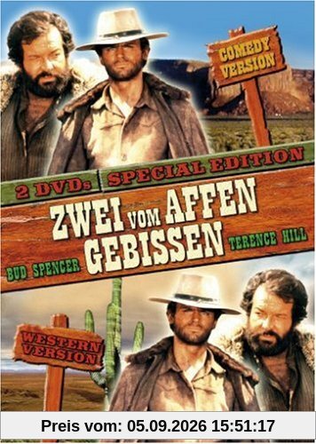 Zwei vom Affen gebissen - Western & Comedy-Version (Special Edition, 2 DVDs)