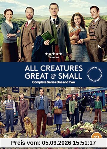 All Creatures Great & Small Series 1&2 Boxset [DVD] [2021]