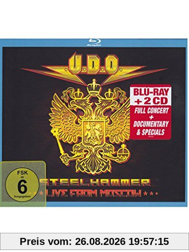 Steelhammer-Live from Moscow (Blu-Ray+2cd Digipa