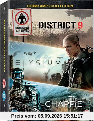 Chappie / District 9 / Elysium - Set [3 DVDs] [UK Import]