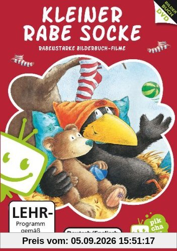 Der kleine Rabe Socke - Bilderbuch DVD