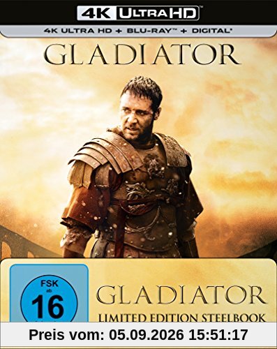 Gladiator Limited Steelbook [Blu-ray]