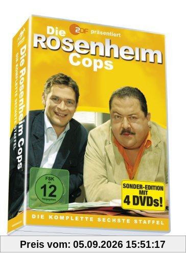 Die Rosenheim Cops - die komplette 6. Staffel (4DVDs)