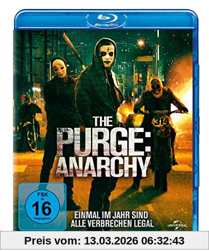 James DeMonaco The Purge - Anarchy (inkl. Digital Ultraviolet) [Blu-ray]
