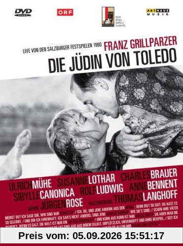 Franz Grillparzer - Die Jüdin von Toledo
