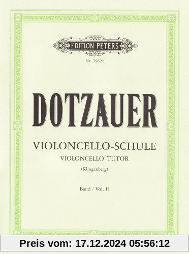 Violoncello-Schule - Band 2: Zweite bis fünfte Lage