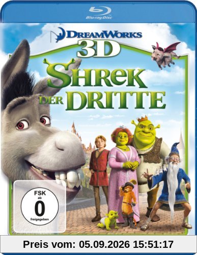 Shrek 3 - Shrek der Dritte [3D Blu-ray]