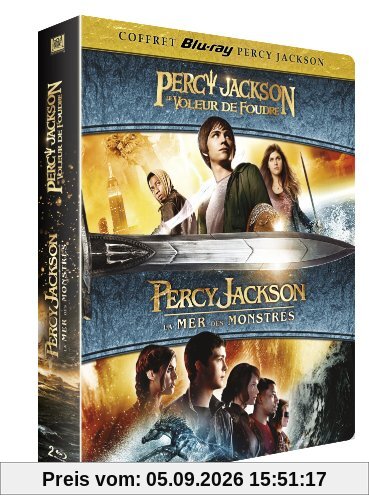 Coffret percy jackson [Blu-ray] [FR Import]