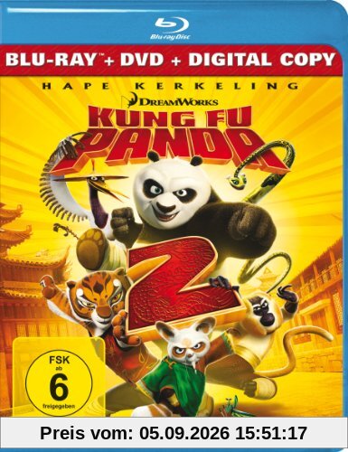Kung Fu Panda 2 (+ DVD + Digital Copy) [Blu-ray]