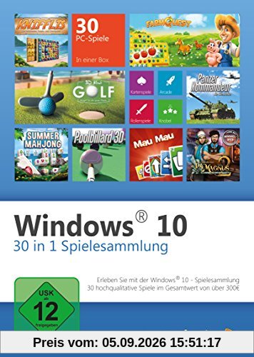 Windows 10 30 in 1 Spielesammlung [PC]