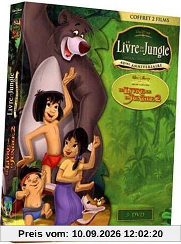 Le livre de la jungle / Le livre de la jungle 2 - Bipack 2 DVD [FR Import]