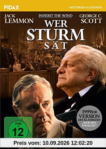 Wer Sturm sät (Inherit the Wind) / Preisgekröntes Remake des Kino-Klassikers mit Jack Lemmon und George C. Scott (Pidax Historien-Klassiker)