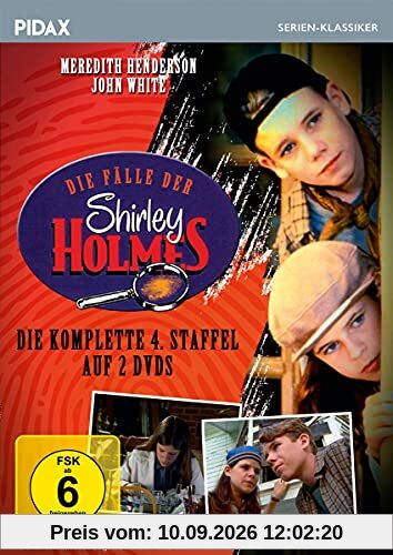 Die Fälle der Shirley Holmes, Staffel 4 / Weitere 13 Folgen der preisgekrönten Krimiserie (Pidax Serien-Klassiker) [2 DVDs]